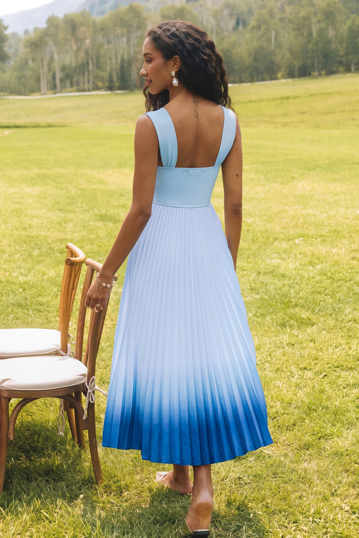 Dimmed Light Ombre Maxi Dress