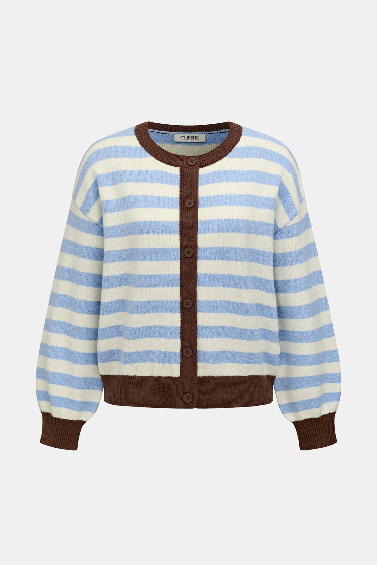 Down Time Striped Cardigan