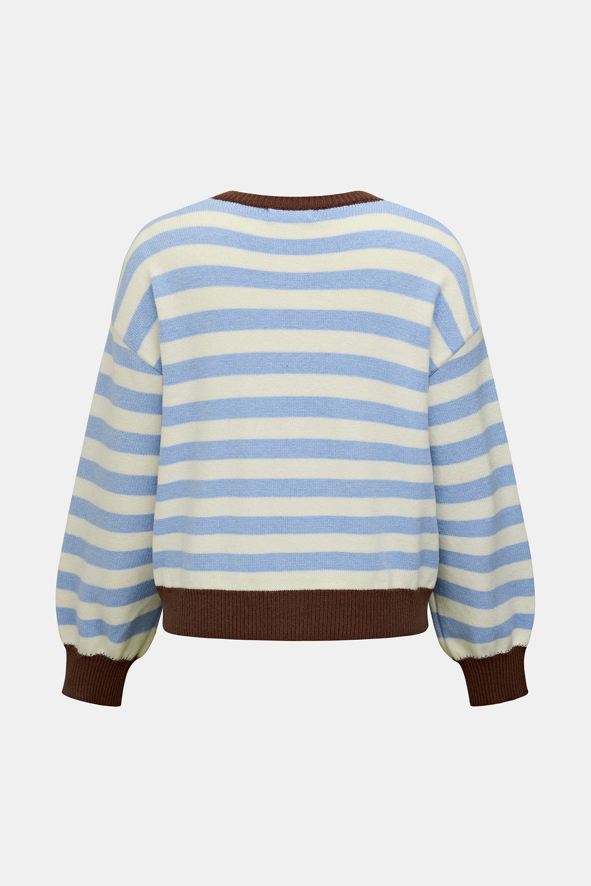 Down Time Striped Cardigan