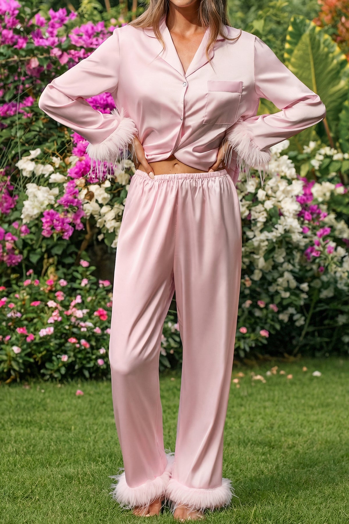 Dream State Pink Pajama Set