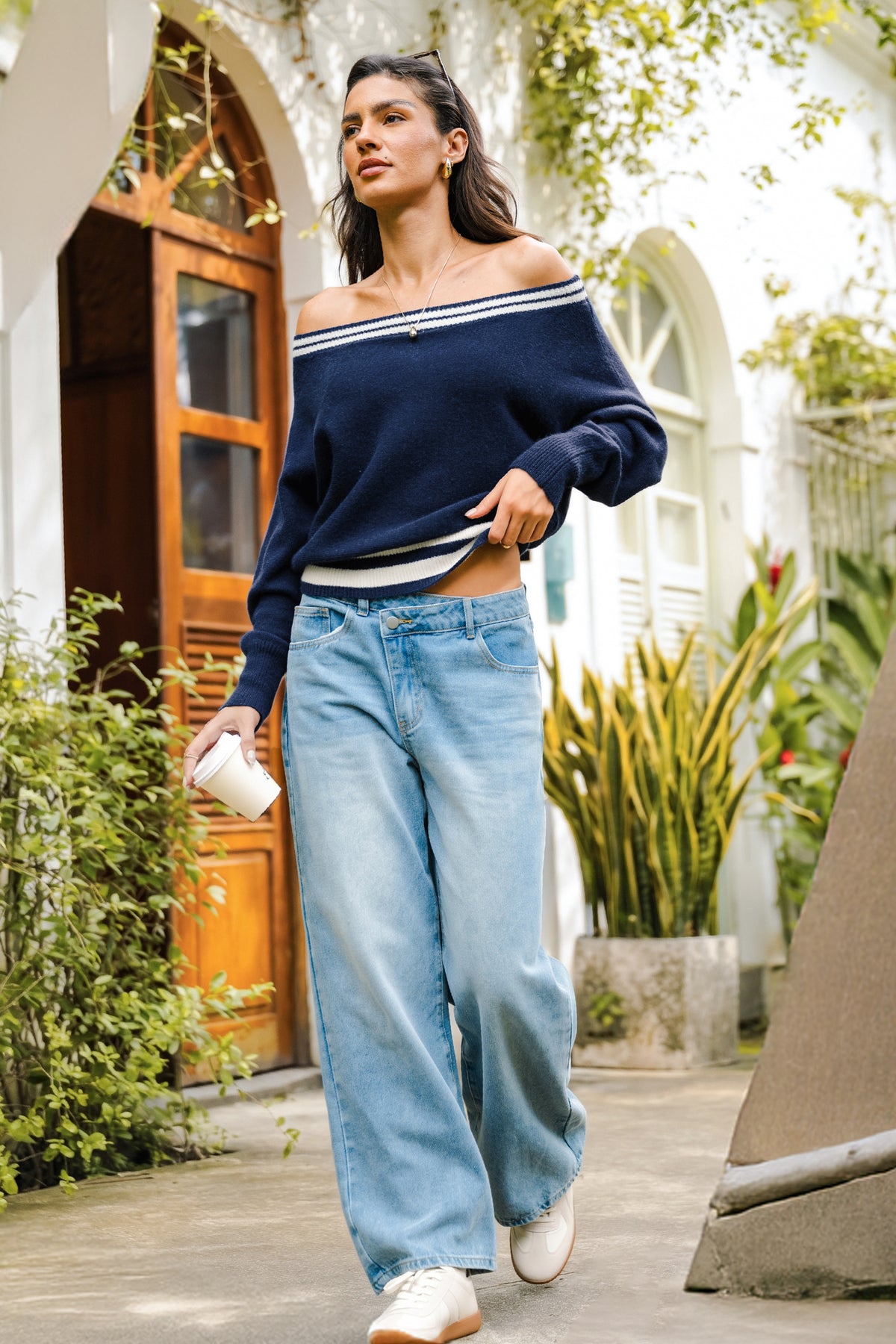Easy Morning Striped Sweater