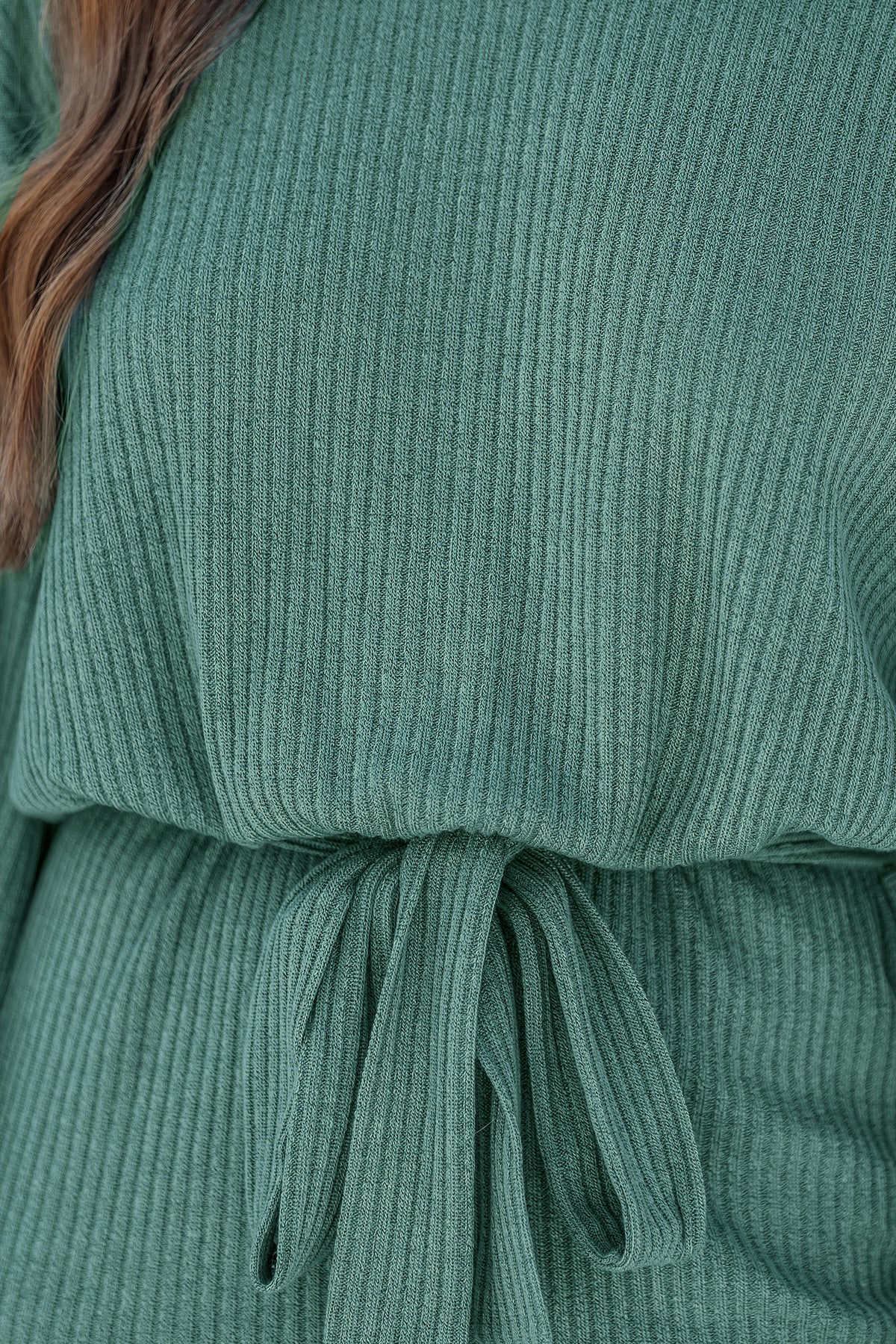 Eat Your Heart Out Green Mini Dress