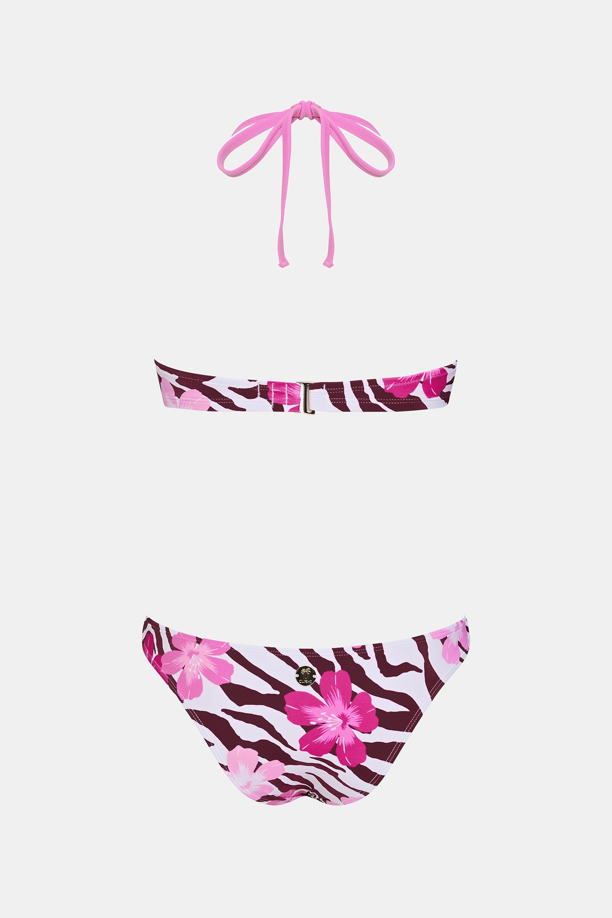 Enigma Mixed Print Bikini Set