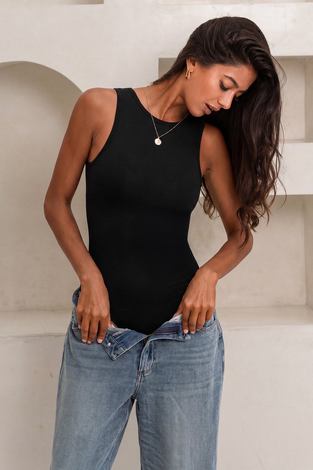 Eye Candy Black Shapewear Bodysuit