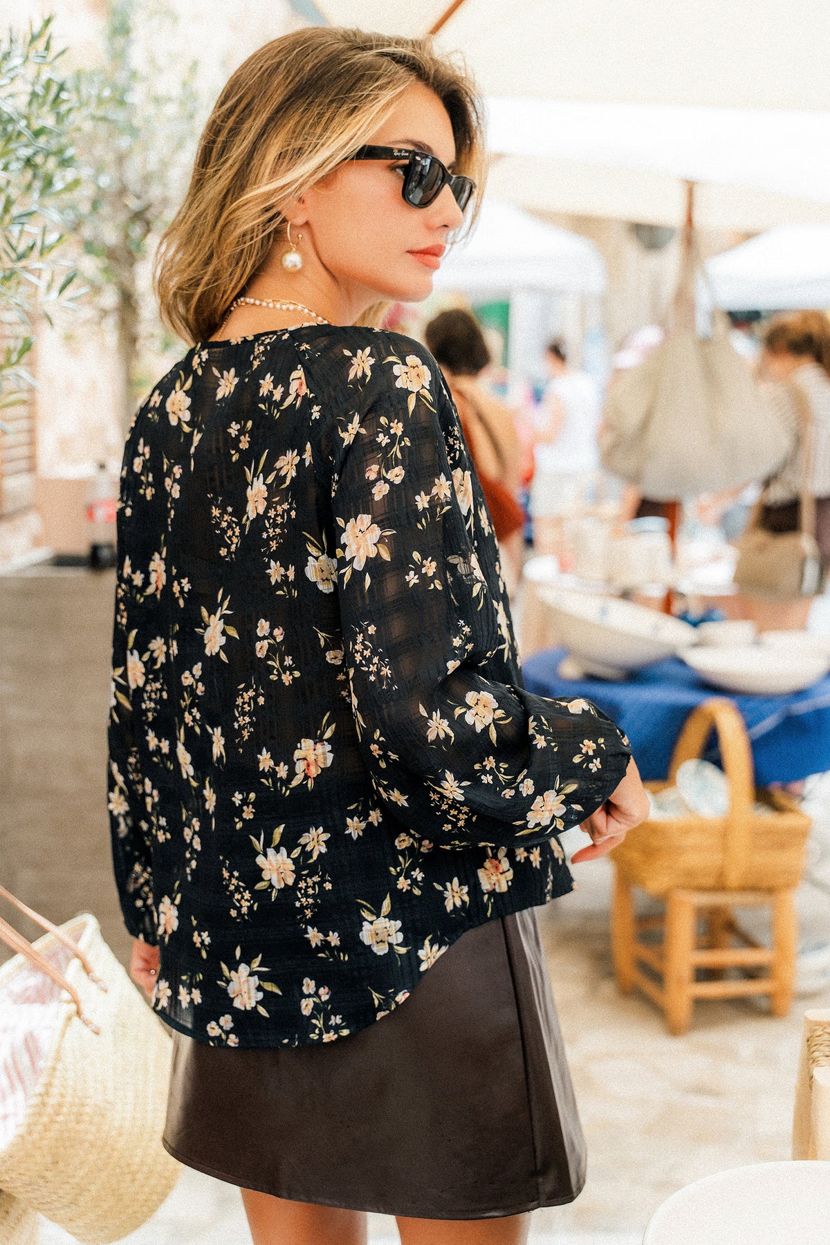 Fancy That Floral Blouse