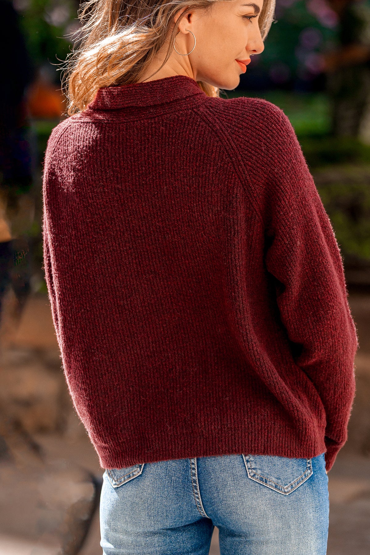 Finishing Touch Red Sweater