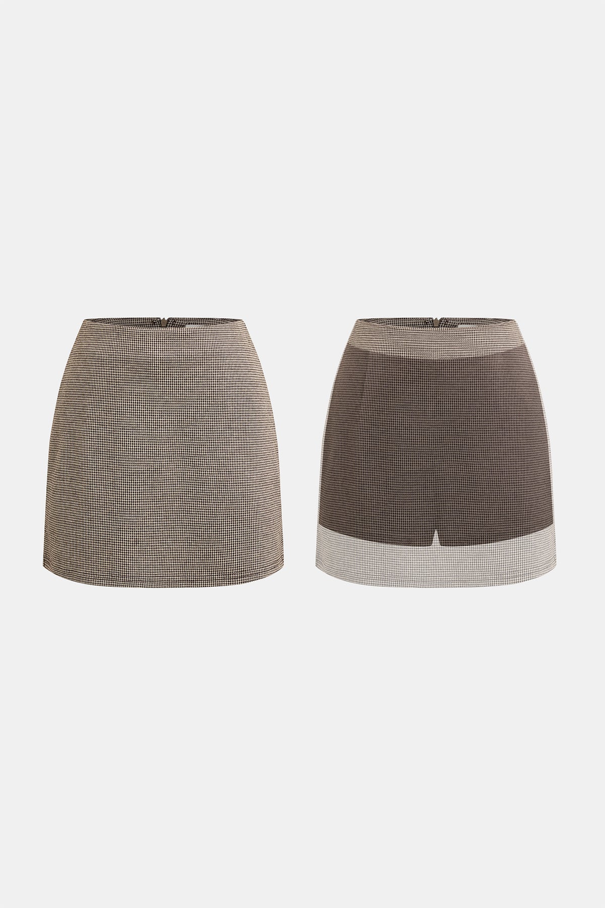 First Chapter Plaid Skort