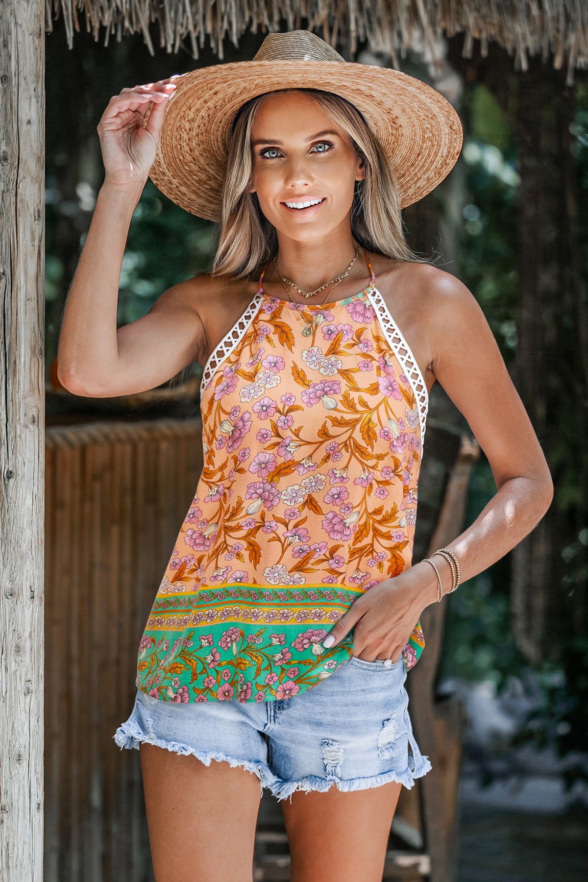 Fleur Affair Floral Top