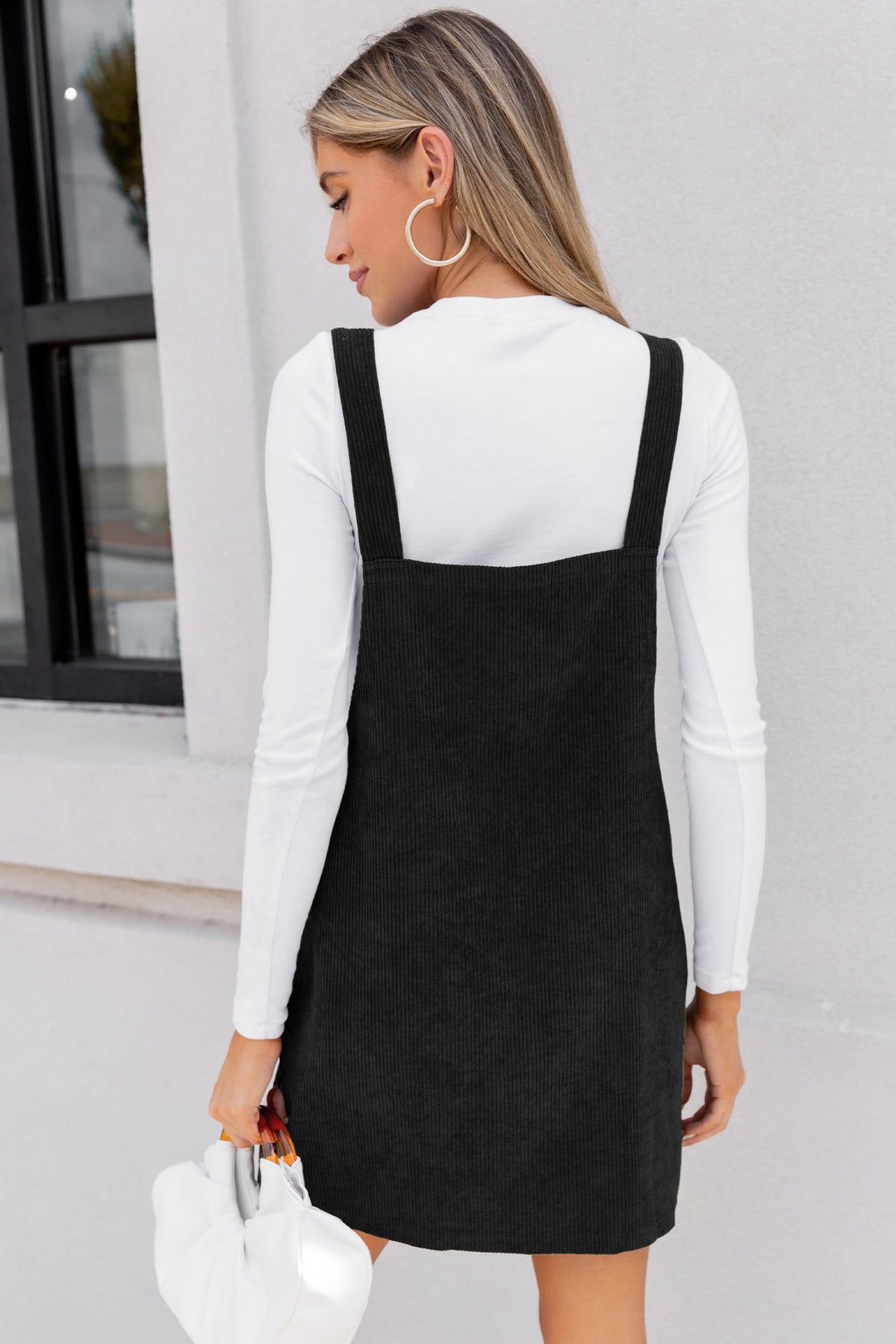 For the Journey Black Mini Dress