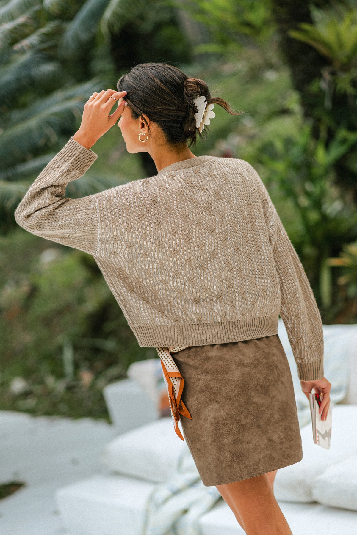 Forever Classic Tan Cardigan