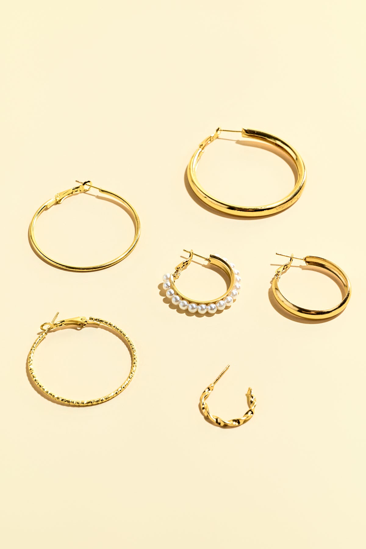 Girl Talk Gold-Tone Earrings Set