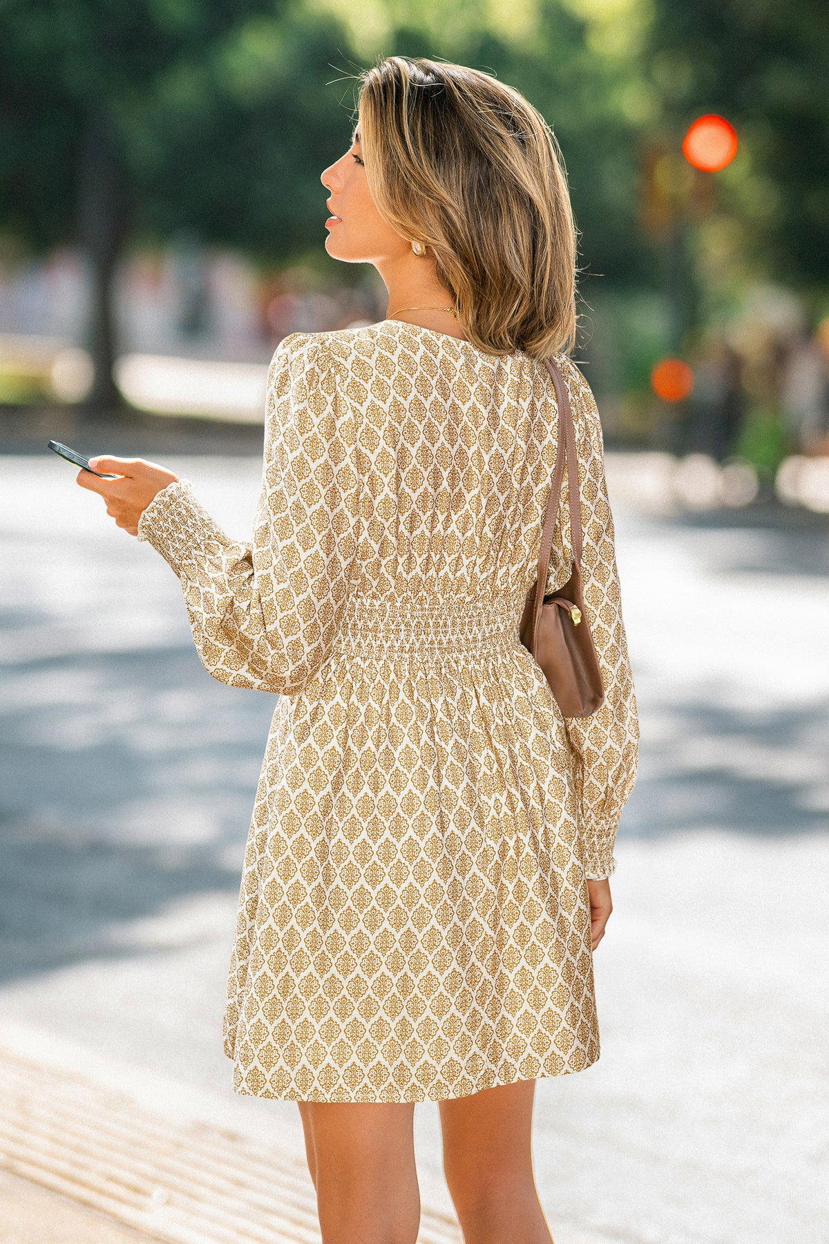 Go All Out Ornate Mini Dress