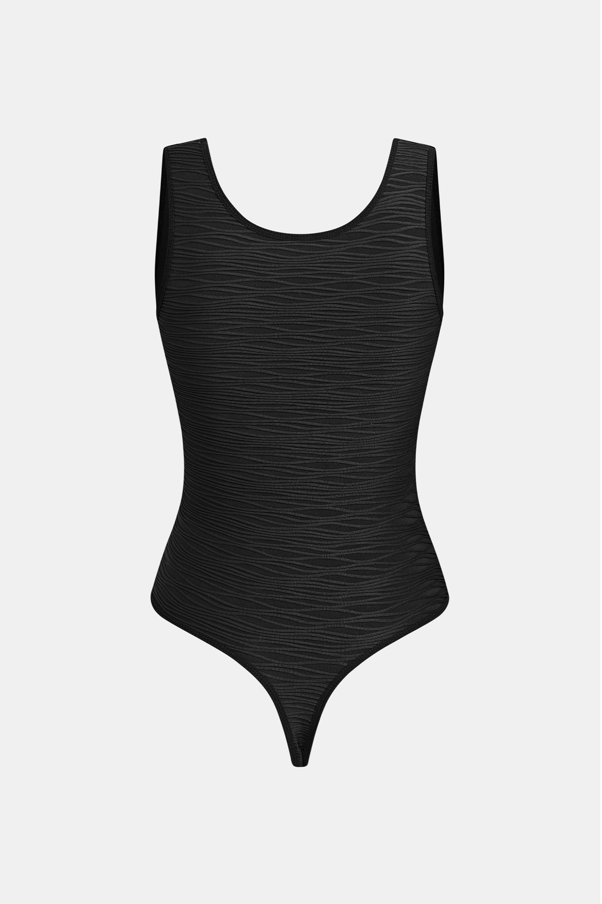 Go Figure Black Shapewear Bodysuit
