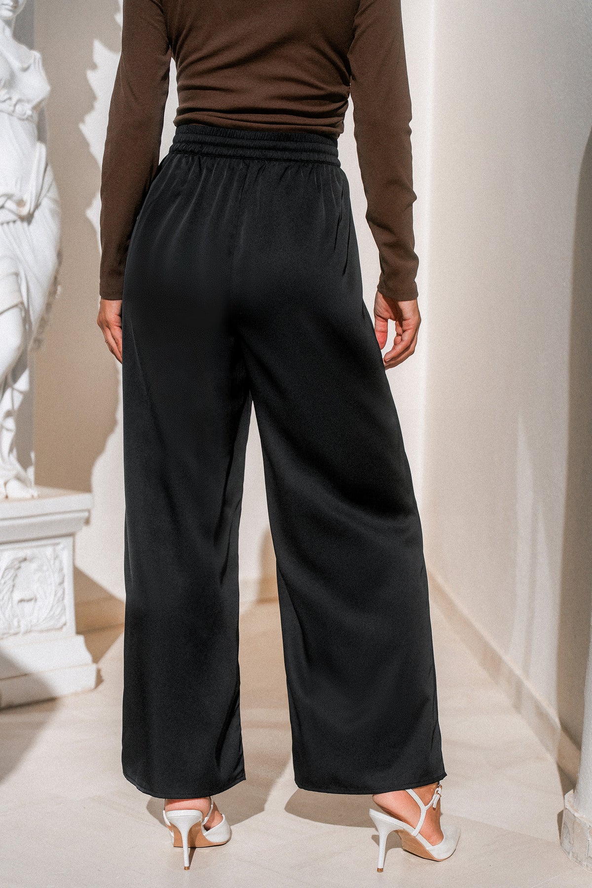 Going With It Black Pants