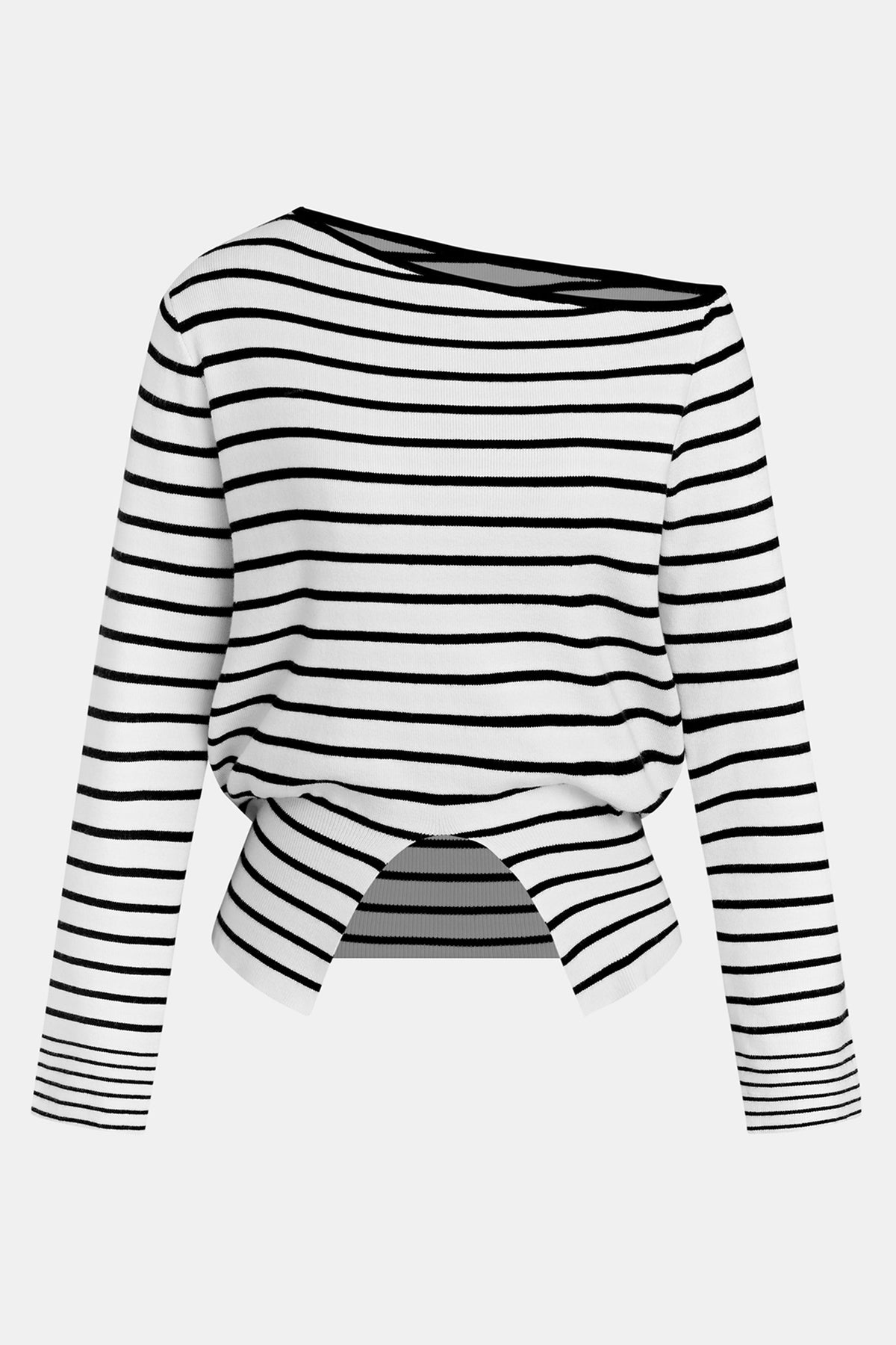 Good Angle Striped Sweater