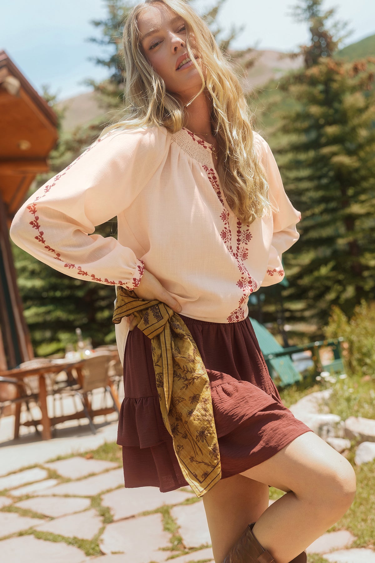 Good Life Ornate Top