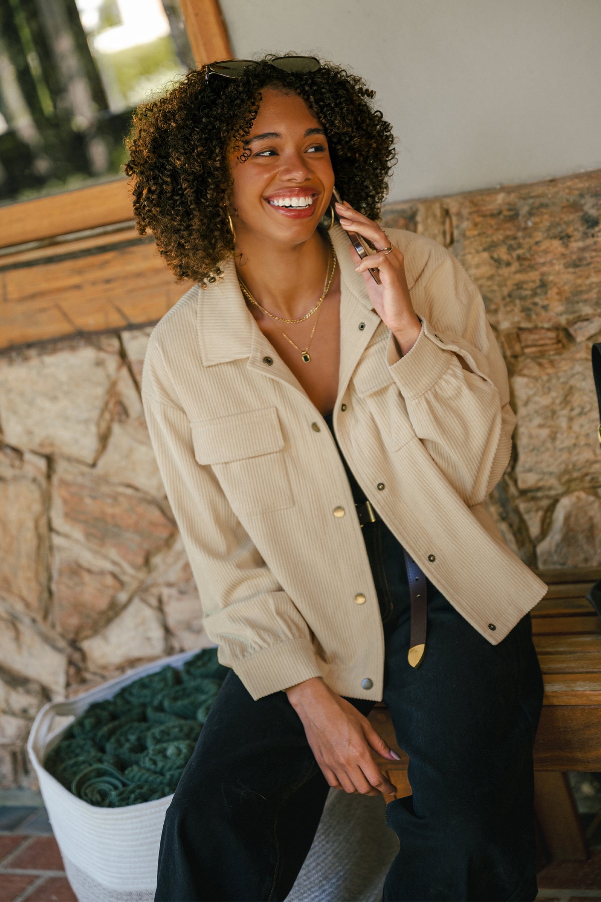 Grey Area Beige Jacket