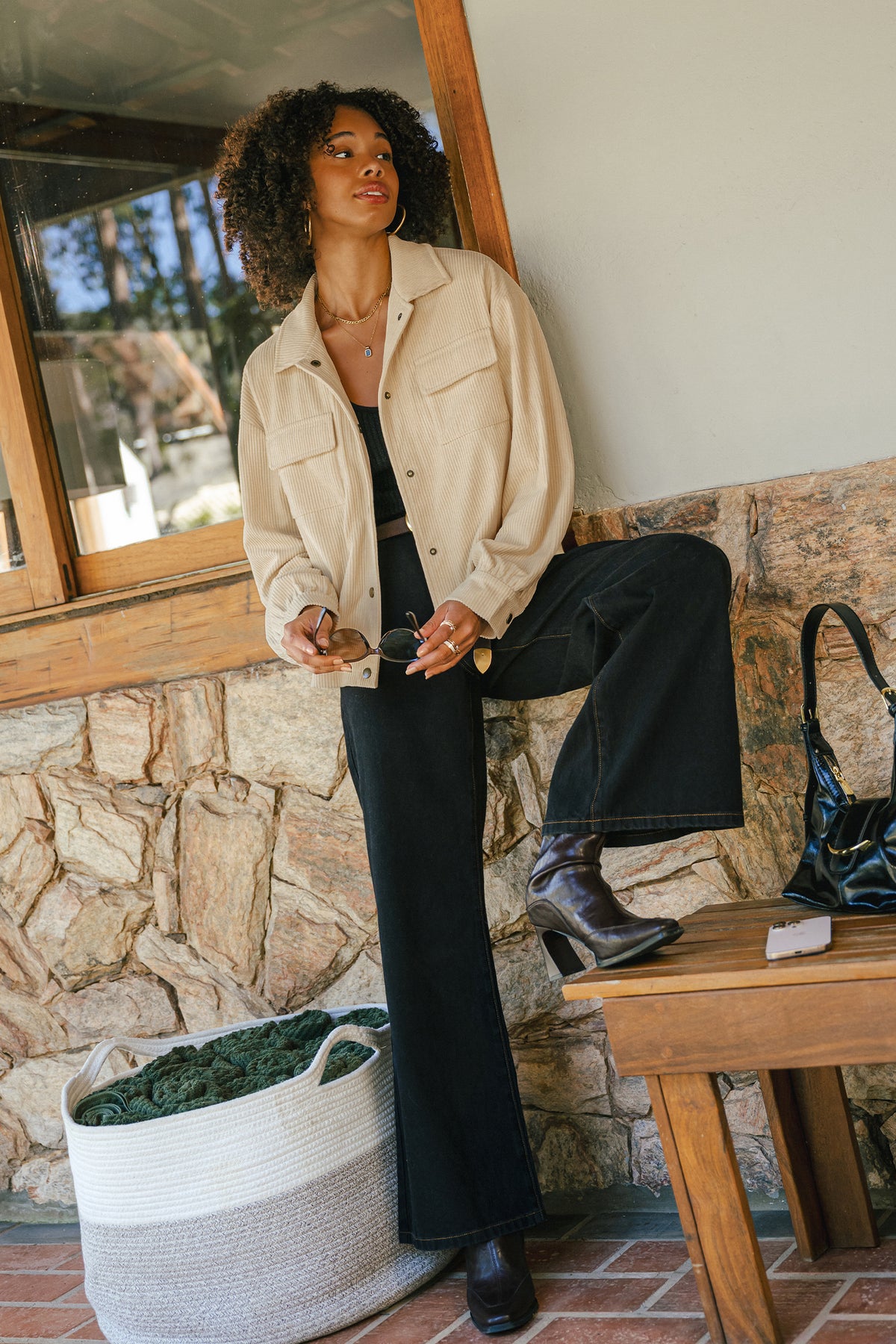 Grey Area Beige Jacket