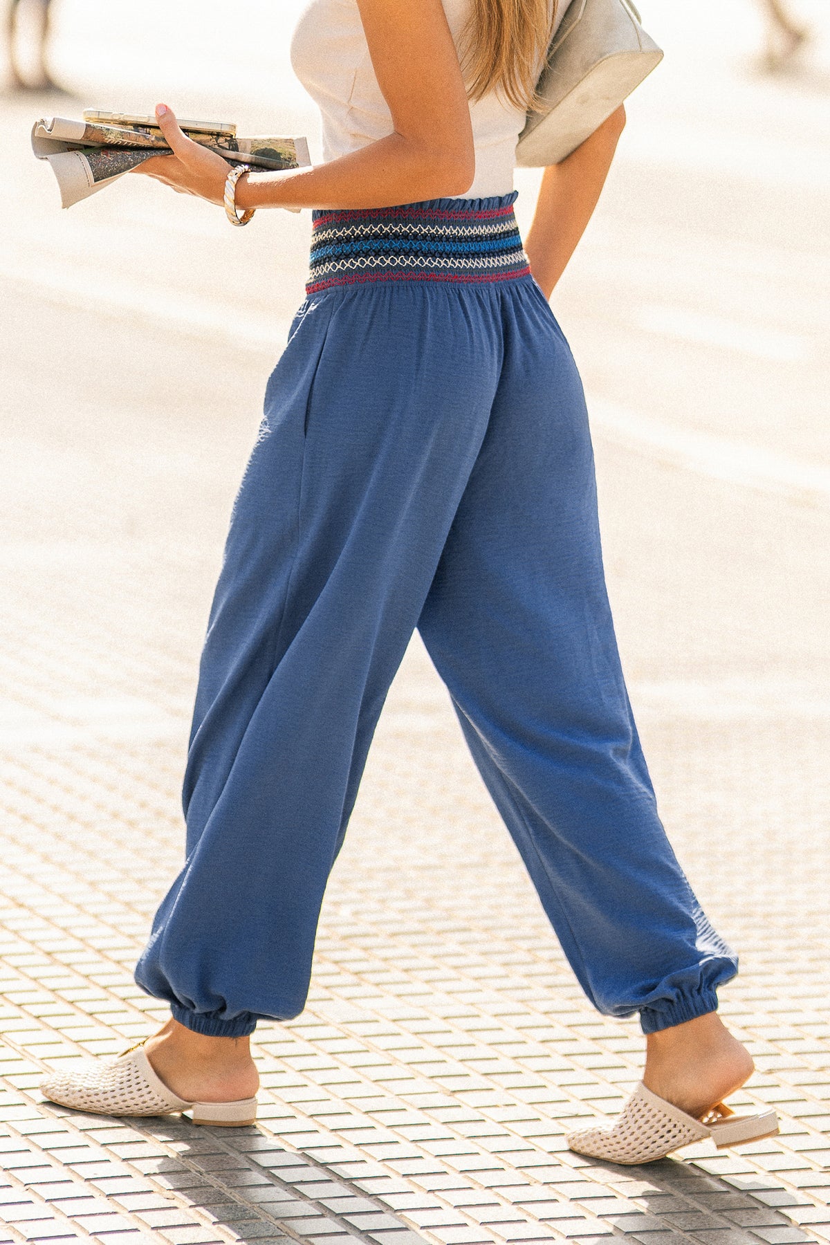 Hideaway Blue Pants