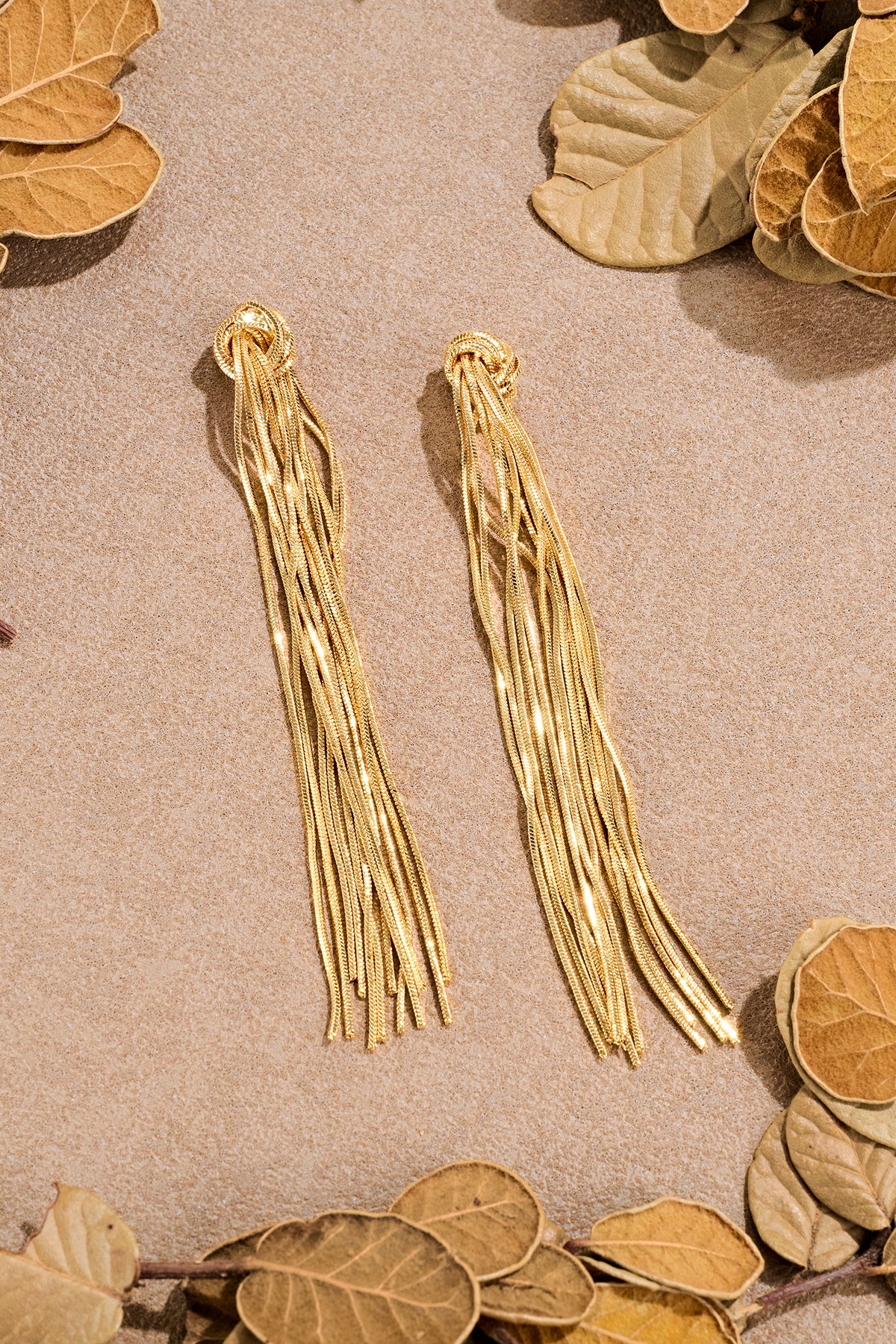 High Profile Gold-Tone Earrings