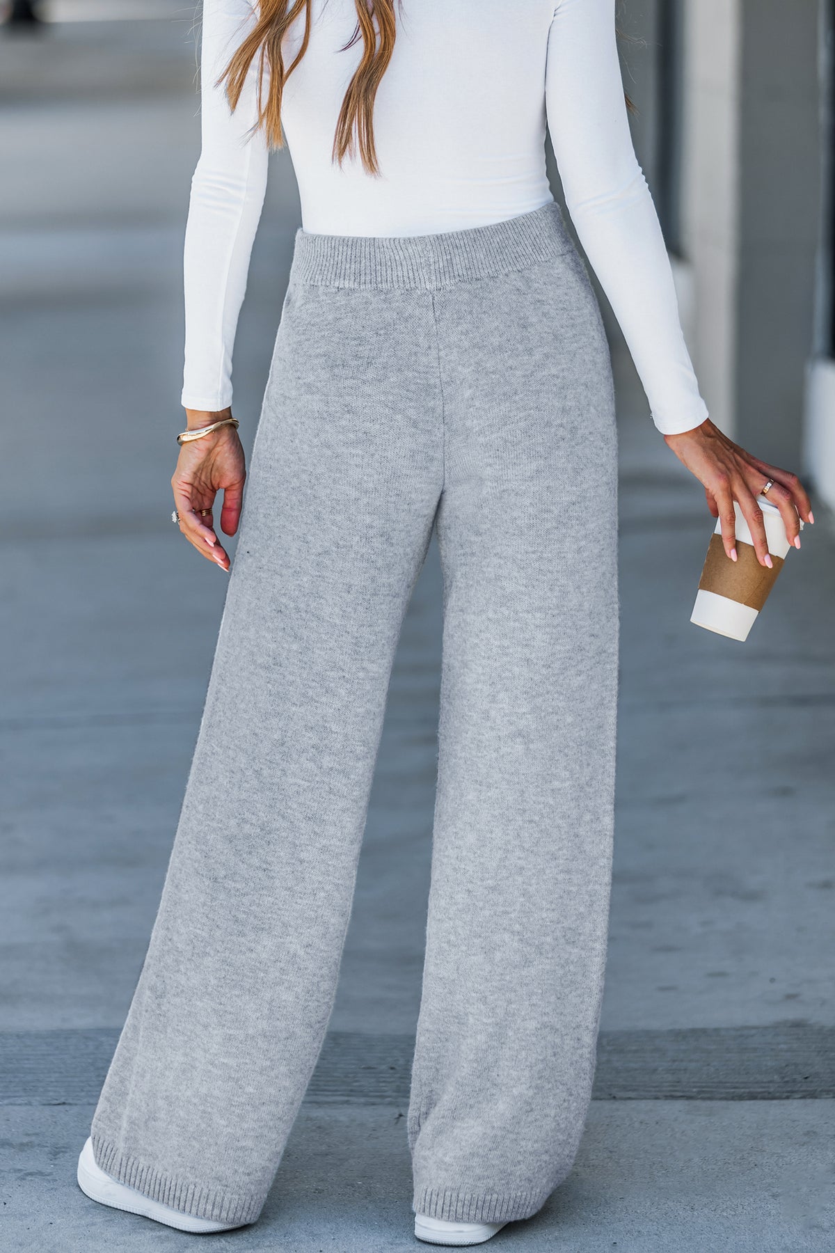 Hushed Tones Grey Pants