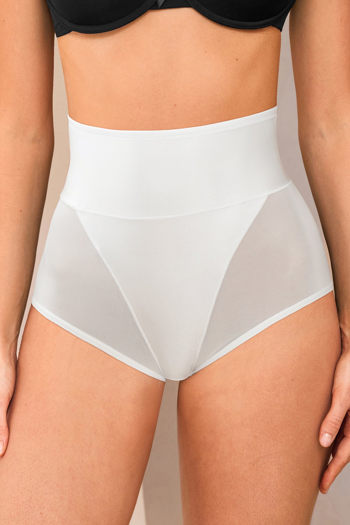Iconic Behavior White Shapewear Briefs