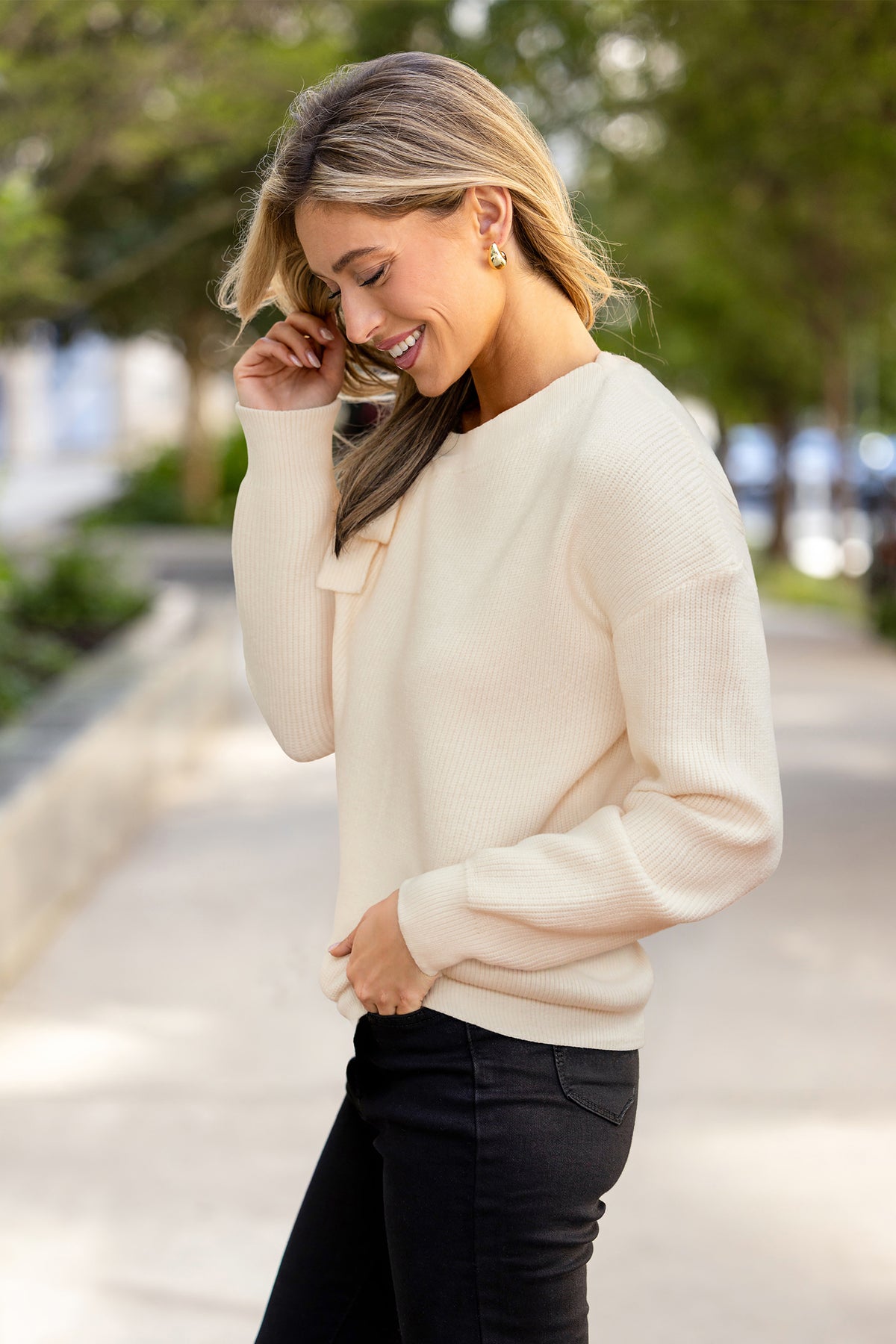 In My Comfort Zone Neutral Sweater