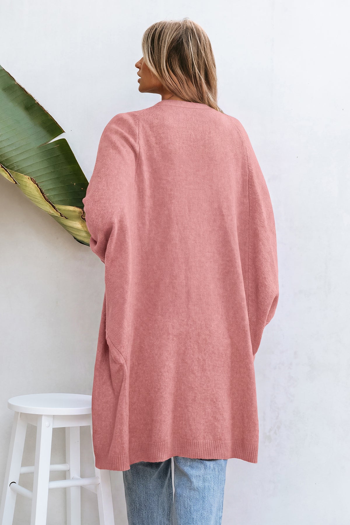 In No Hurry Pink Cardigan