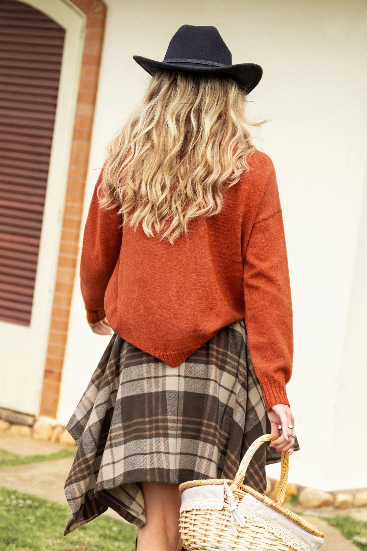 In Session Plaid Mini Skirt