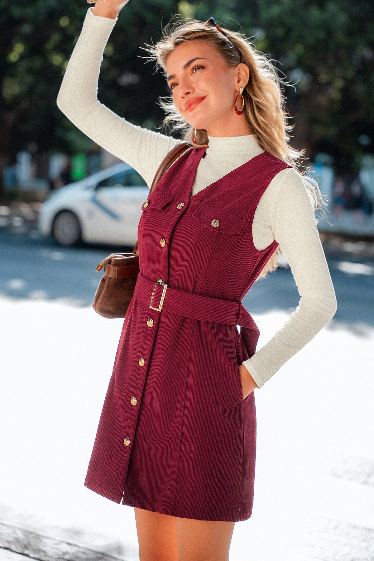 In the City Red Mini Dress