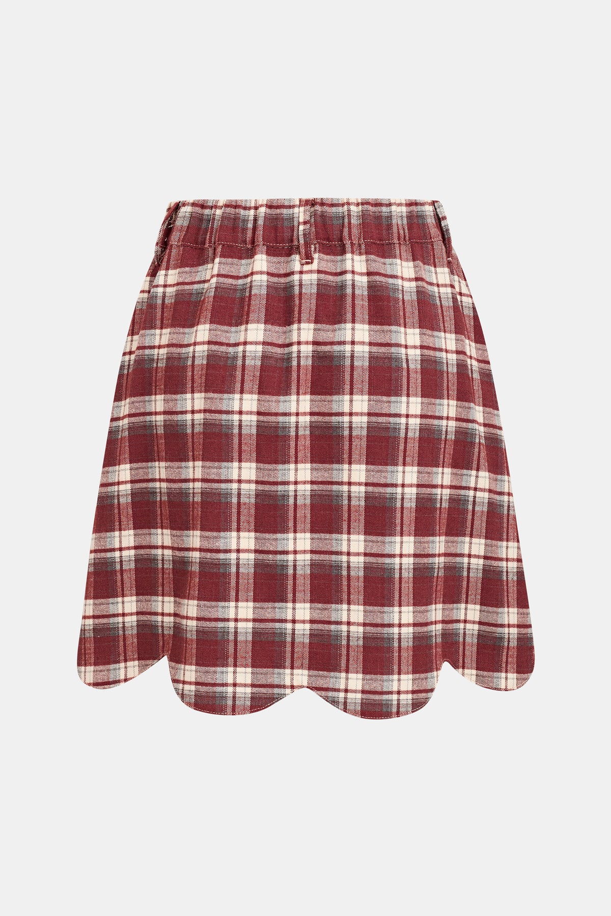 In the Mountains Plaid Mini Skirt
