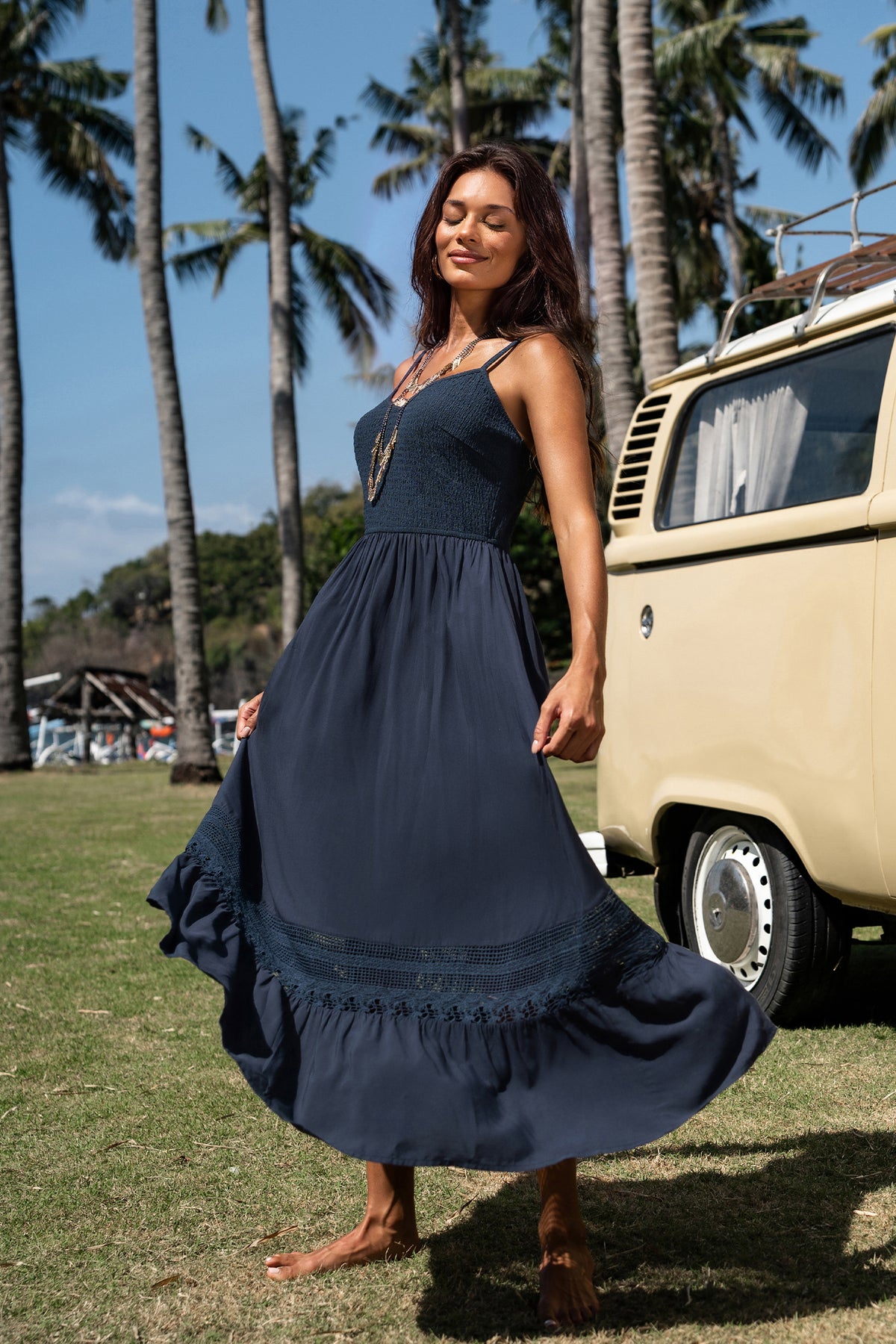 It's a Date Blue Maxi Dress