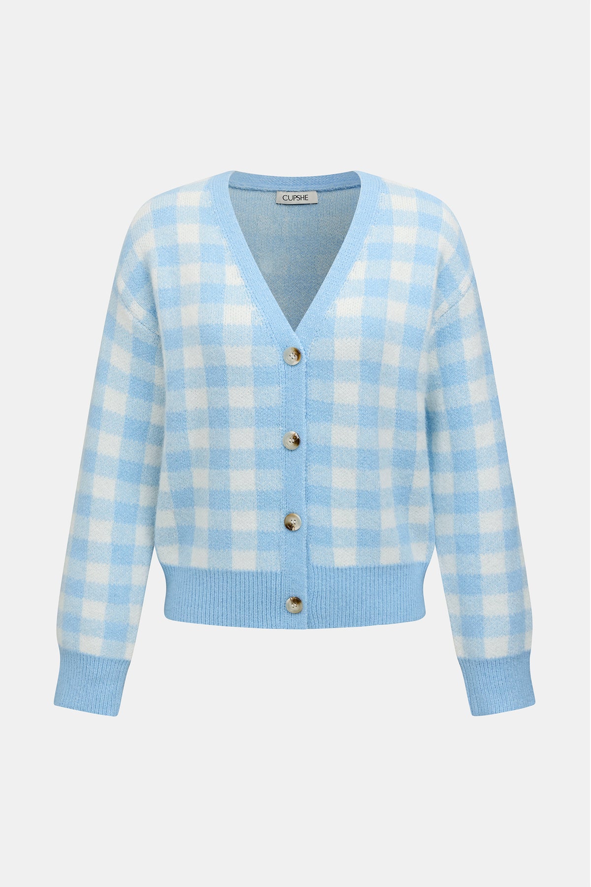 Jam Session Gingham Cardigan