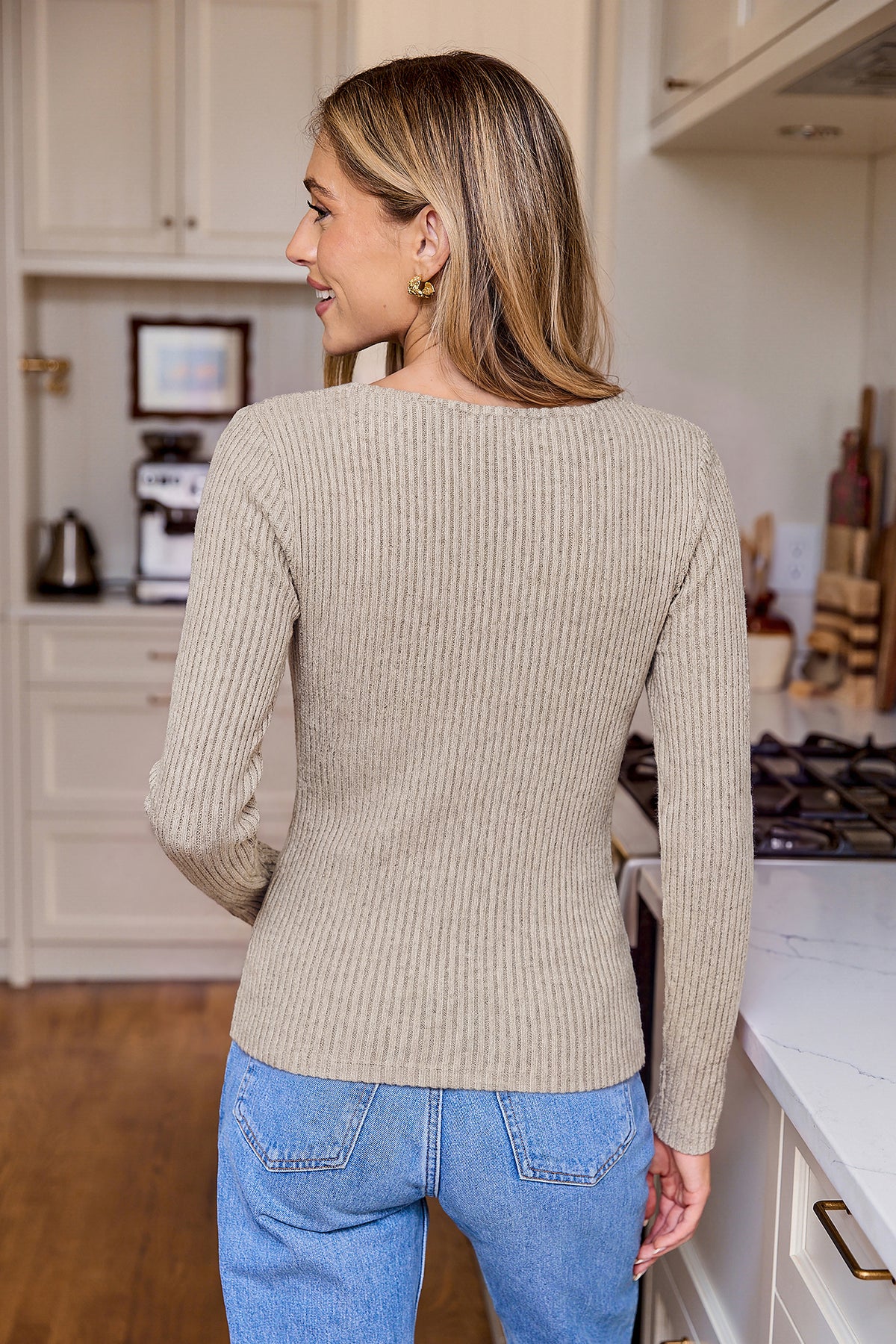 Just Imagine Beige Top
