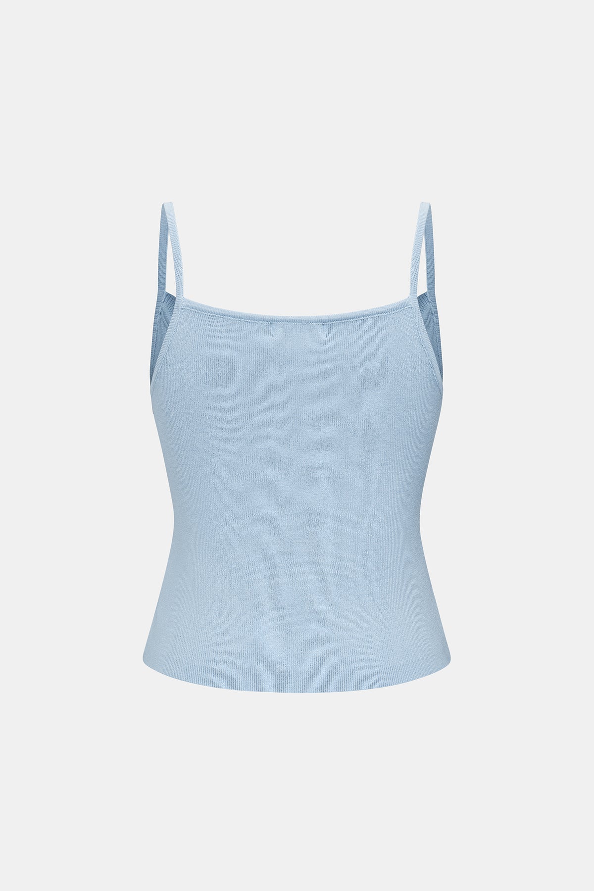 Just Lovely Blue Knit Top