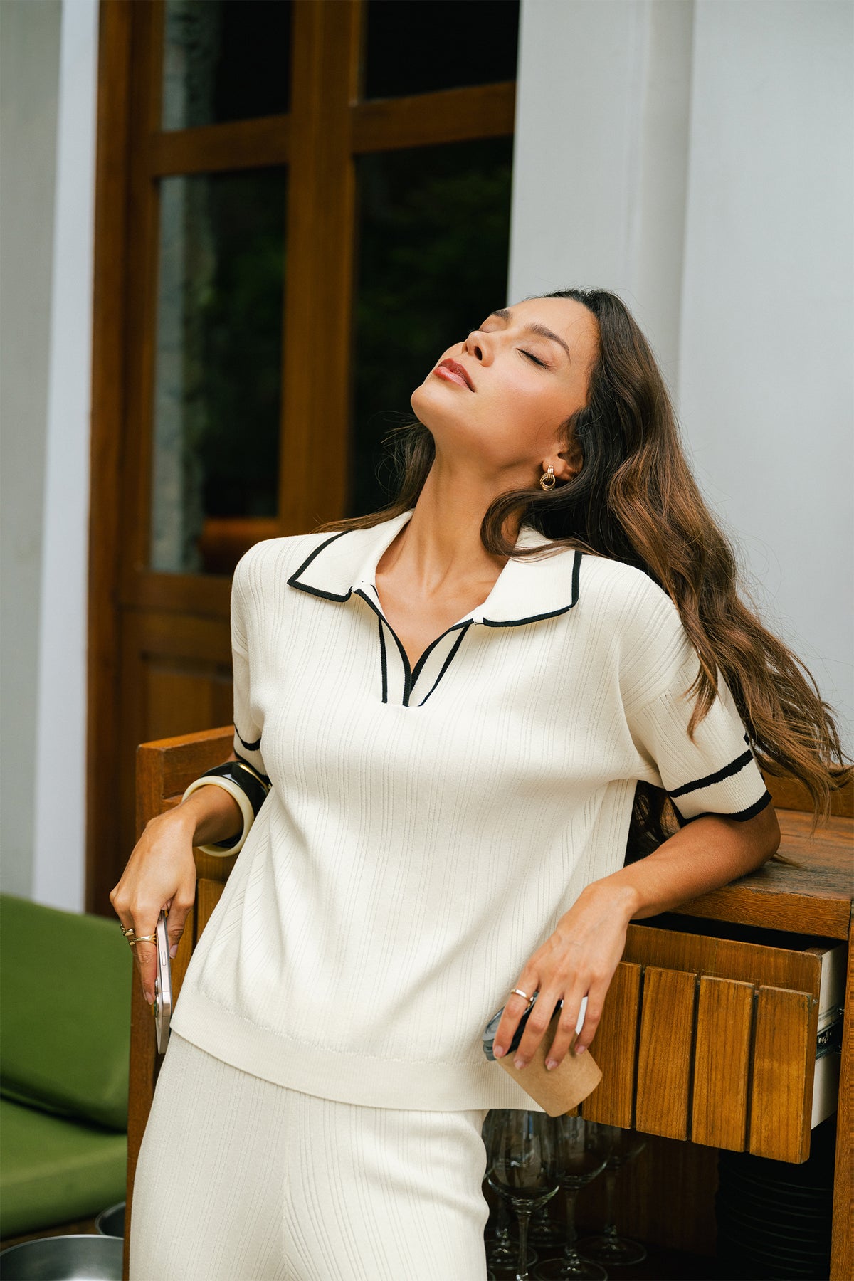 Late Summer Beige Sweater