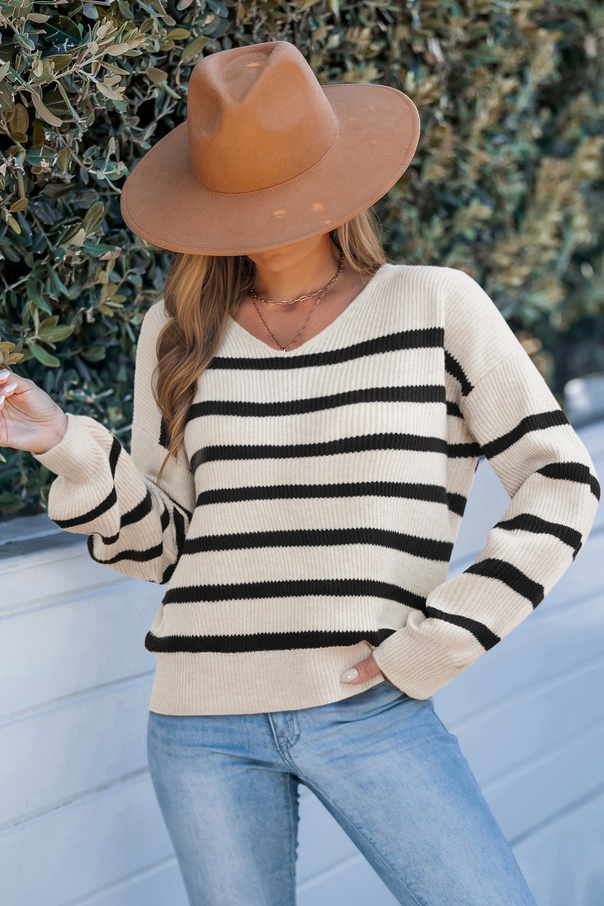 Little Comforts Striped Sweater