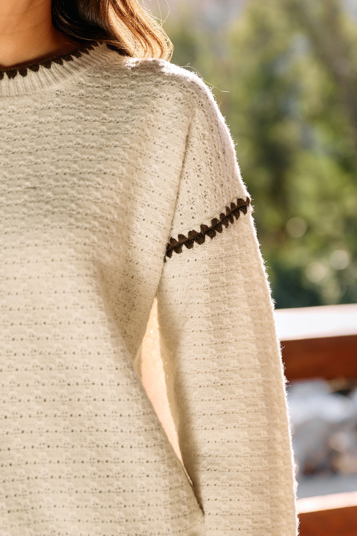 Looking Good Beige Sweater
