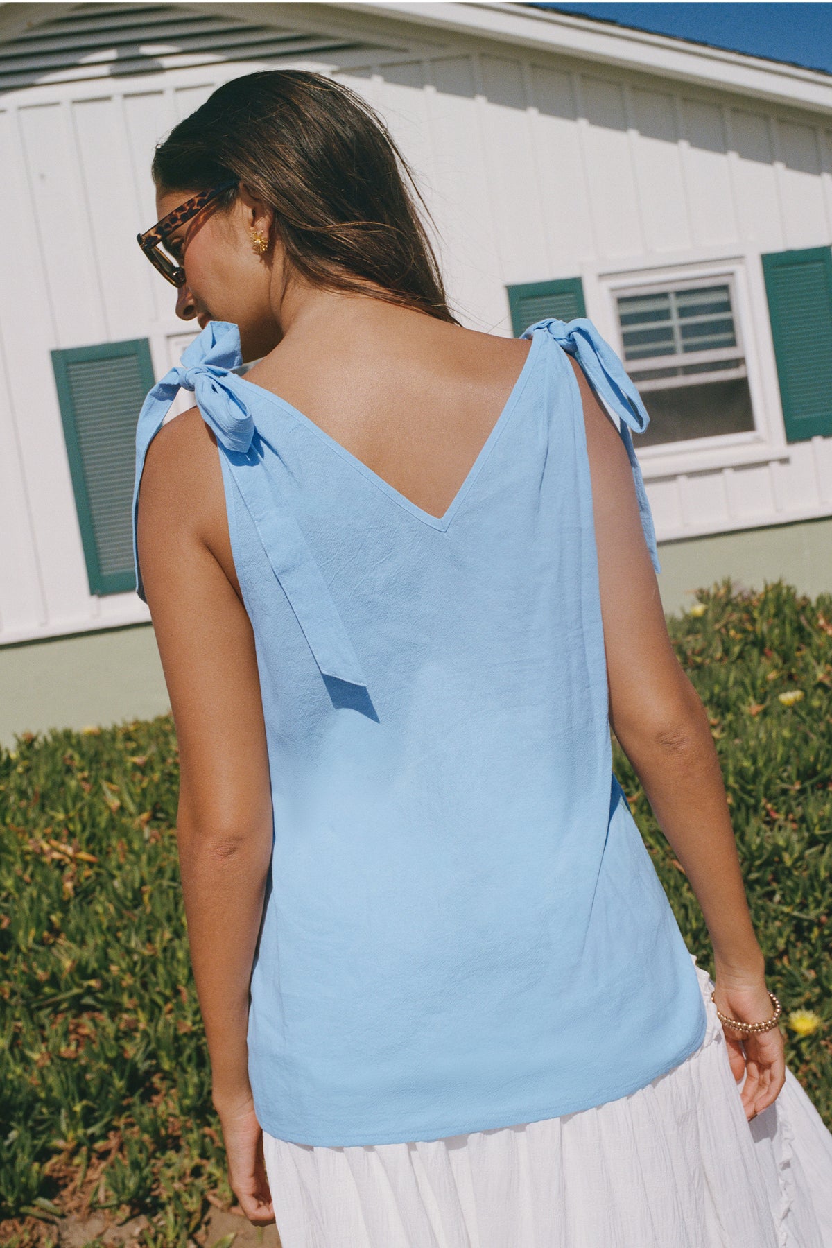 Lost Track of Time Blue Top