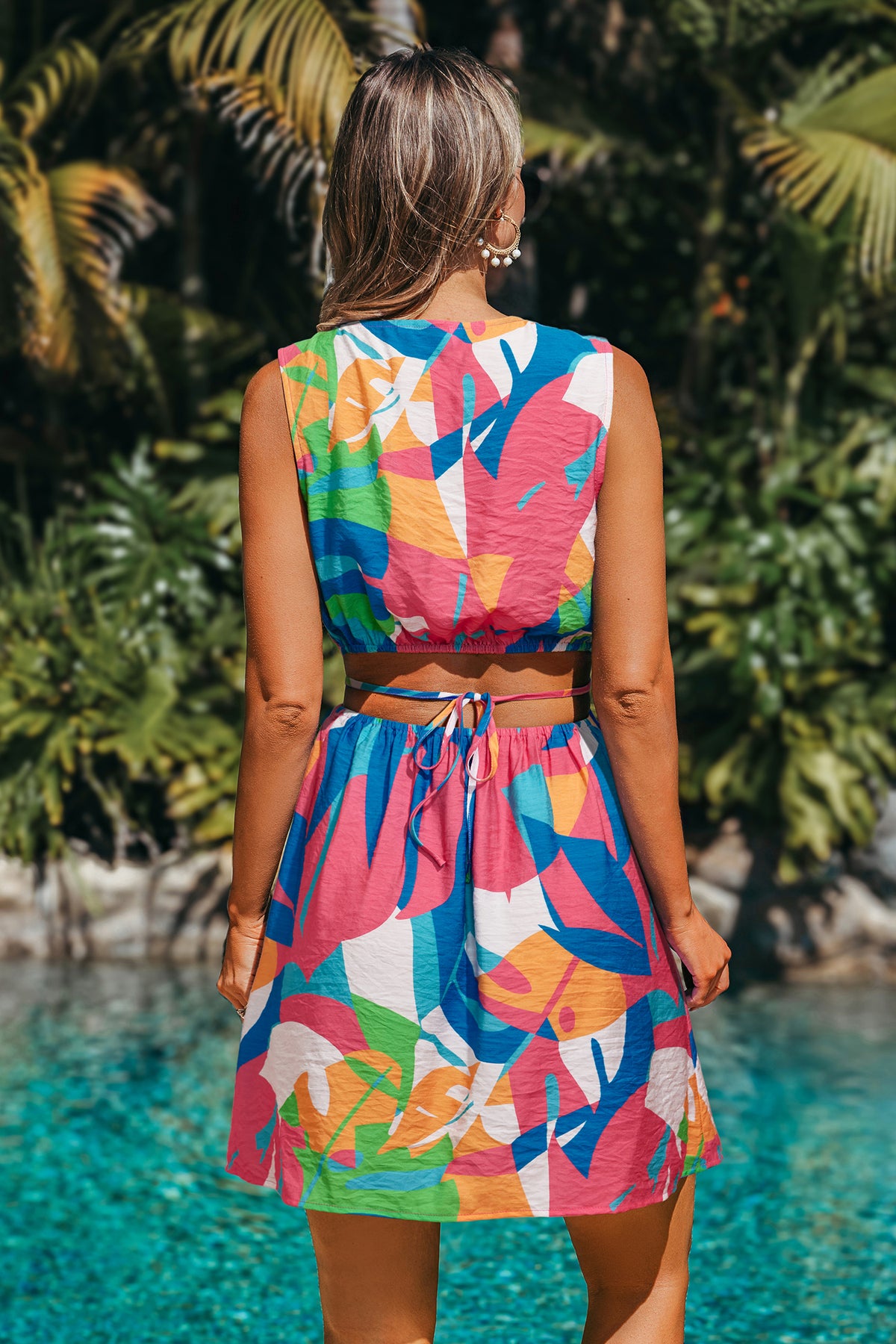 Loud & Proud Abstract Mini Dress