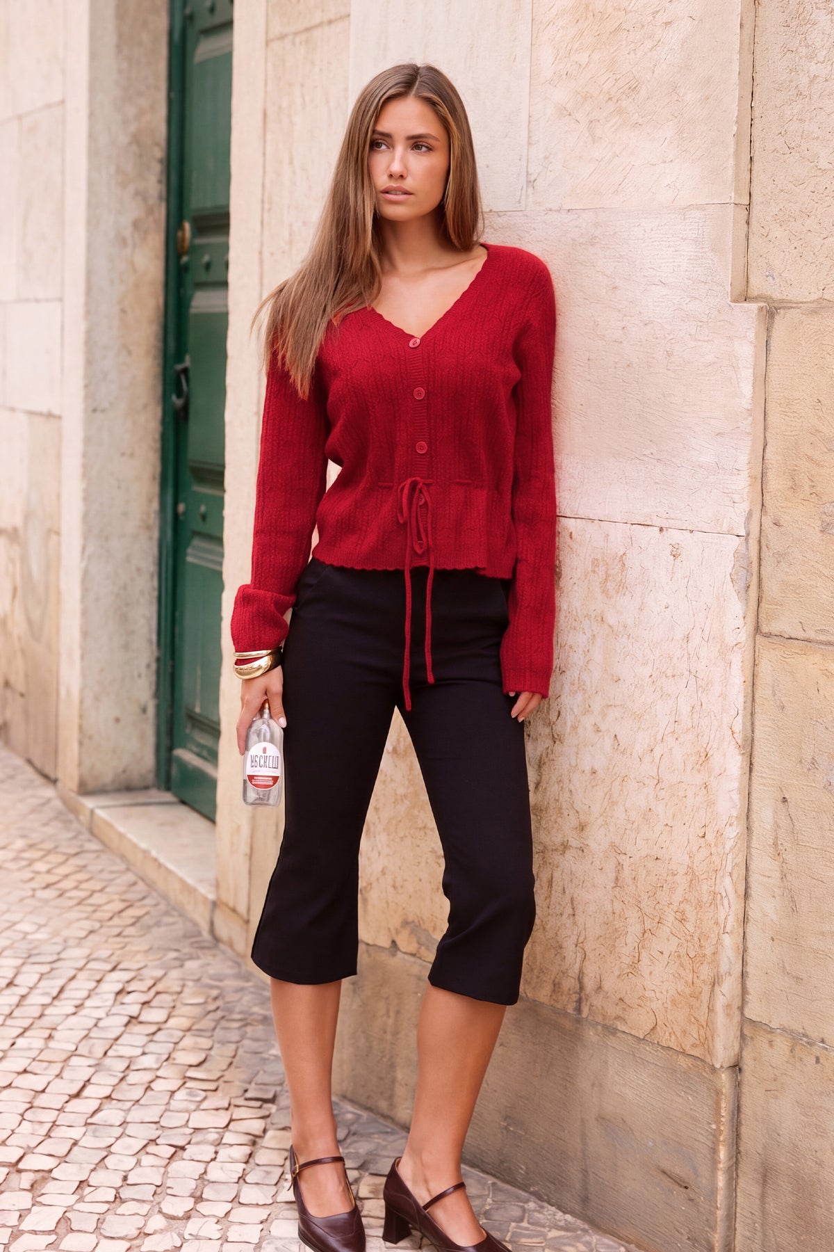 Lovestruck Red Cardigan