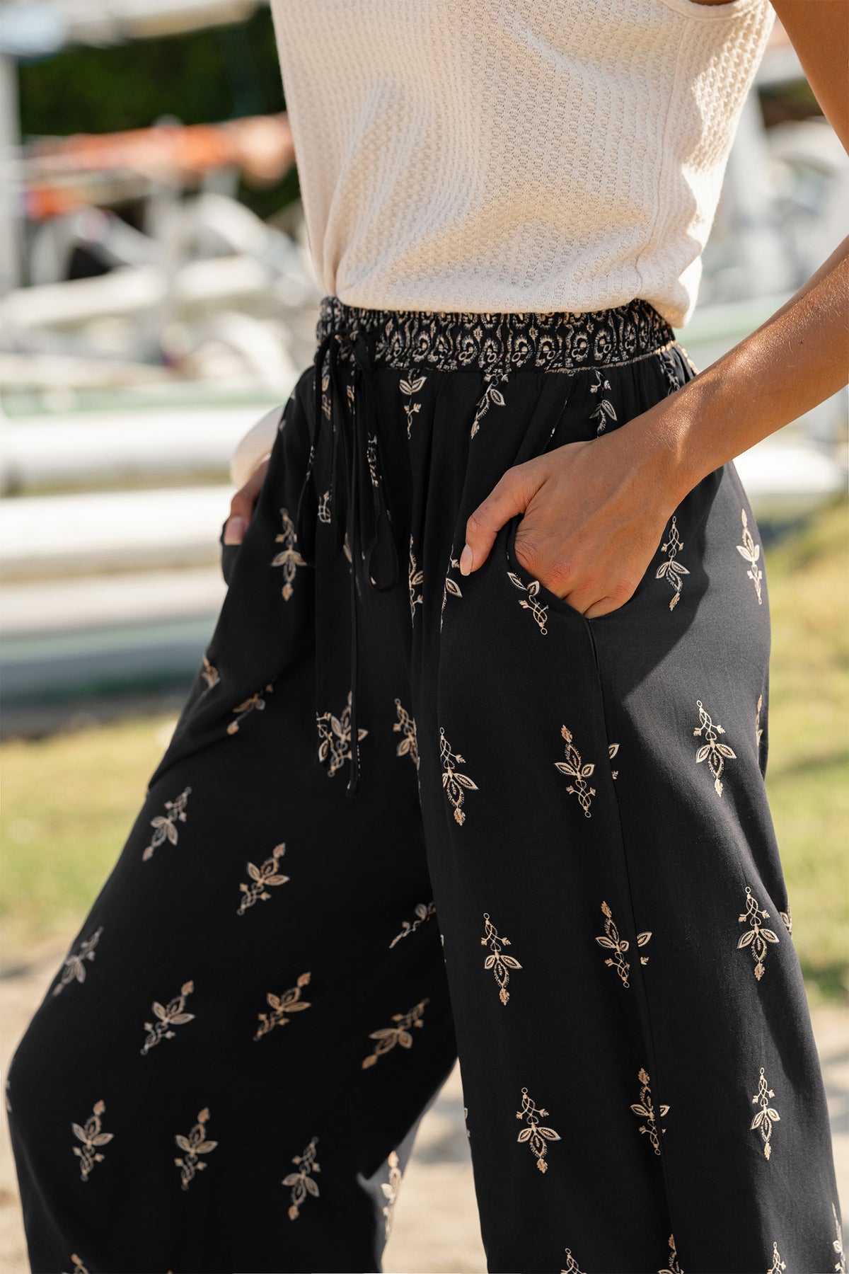 Lucky One Ornate Pants