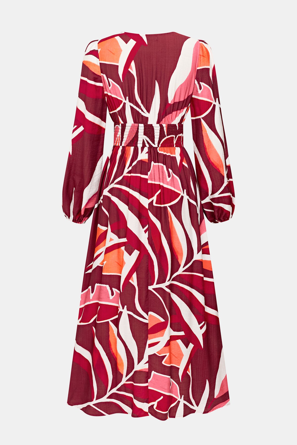 Meadow Walk Tropical Maxi Dress