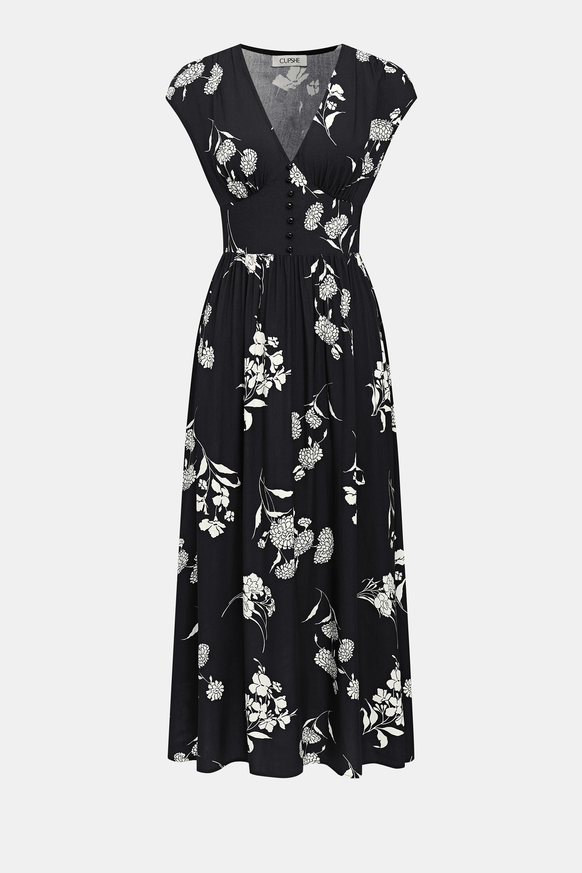 Sunset Social Floral Maxi Dress