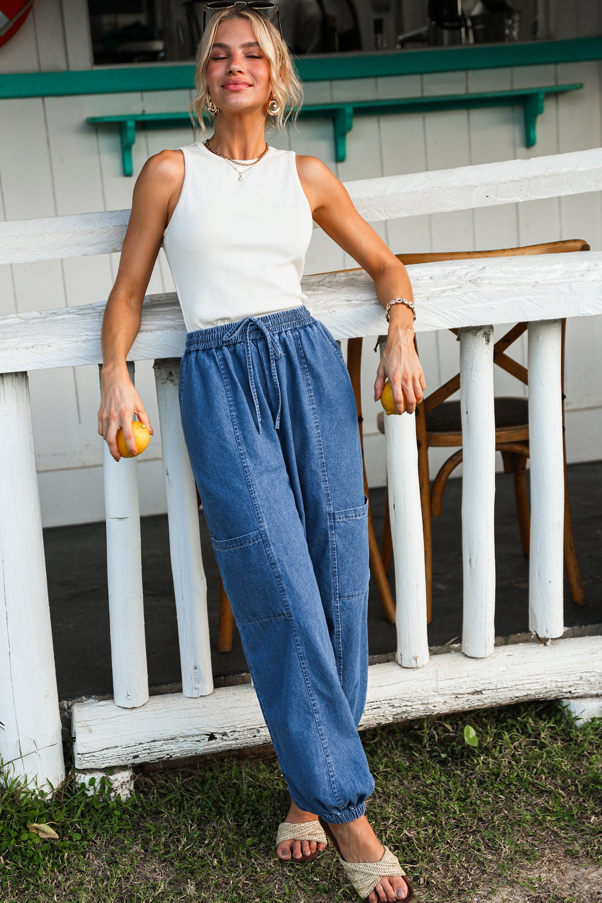 More Than Ever Blue Pants