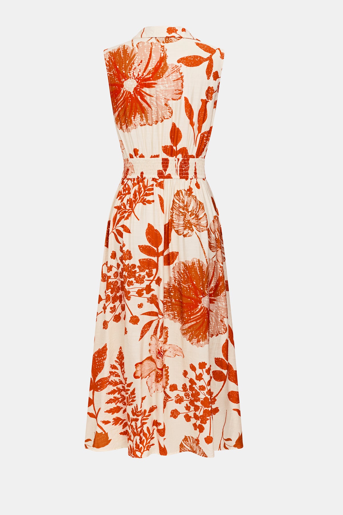 Mountain View Floral Midi Dress