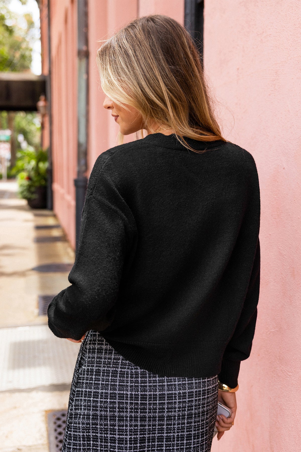 My Sweetheart Black Cardigan