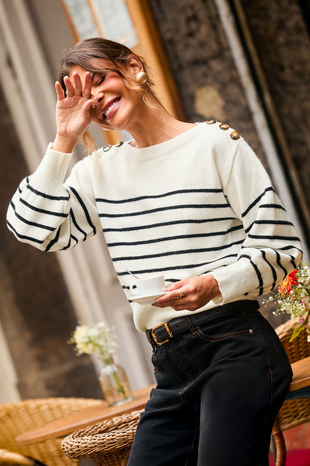 Nantucket Striped Sweater