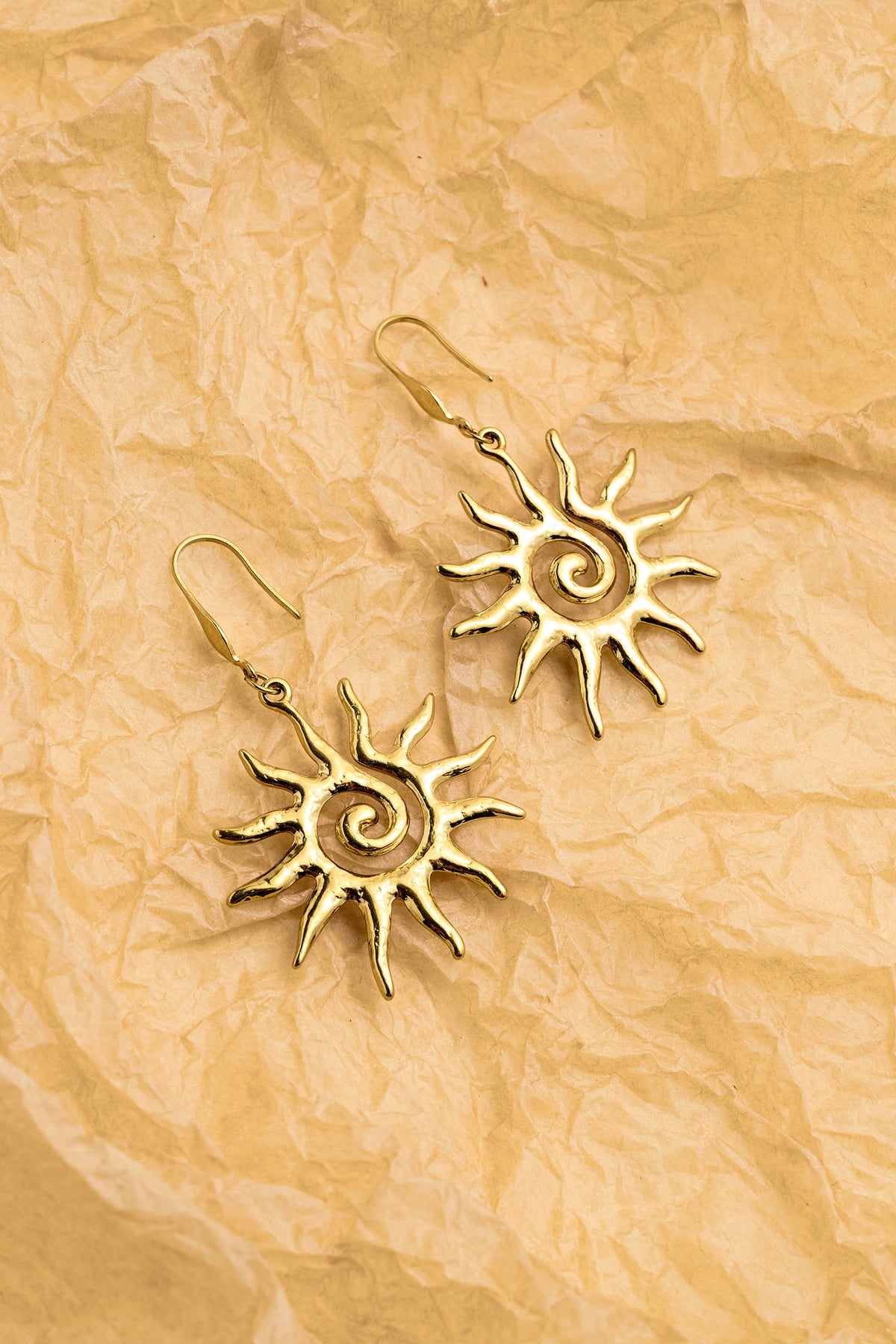 New Heights Gold-Tone Earrings