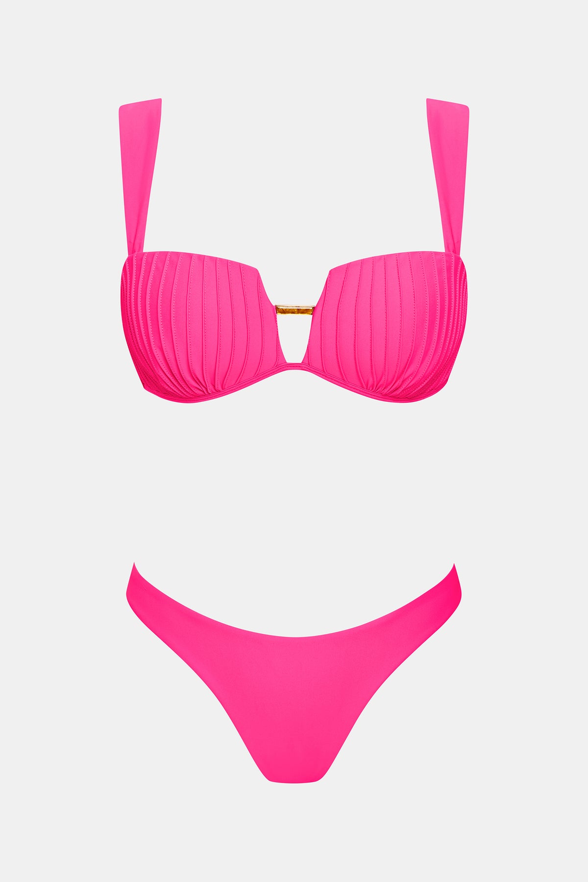 New Love Pink Bikini Set